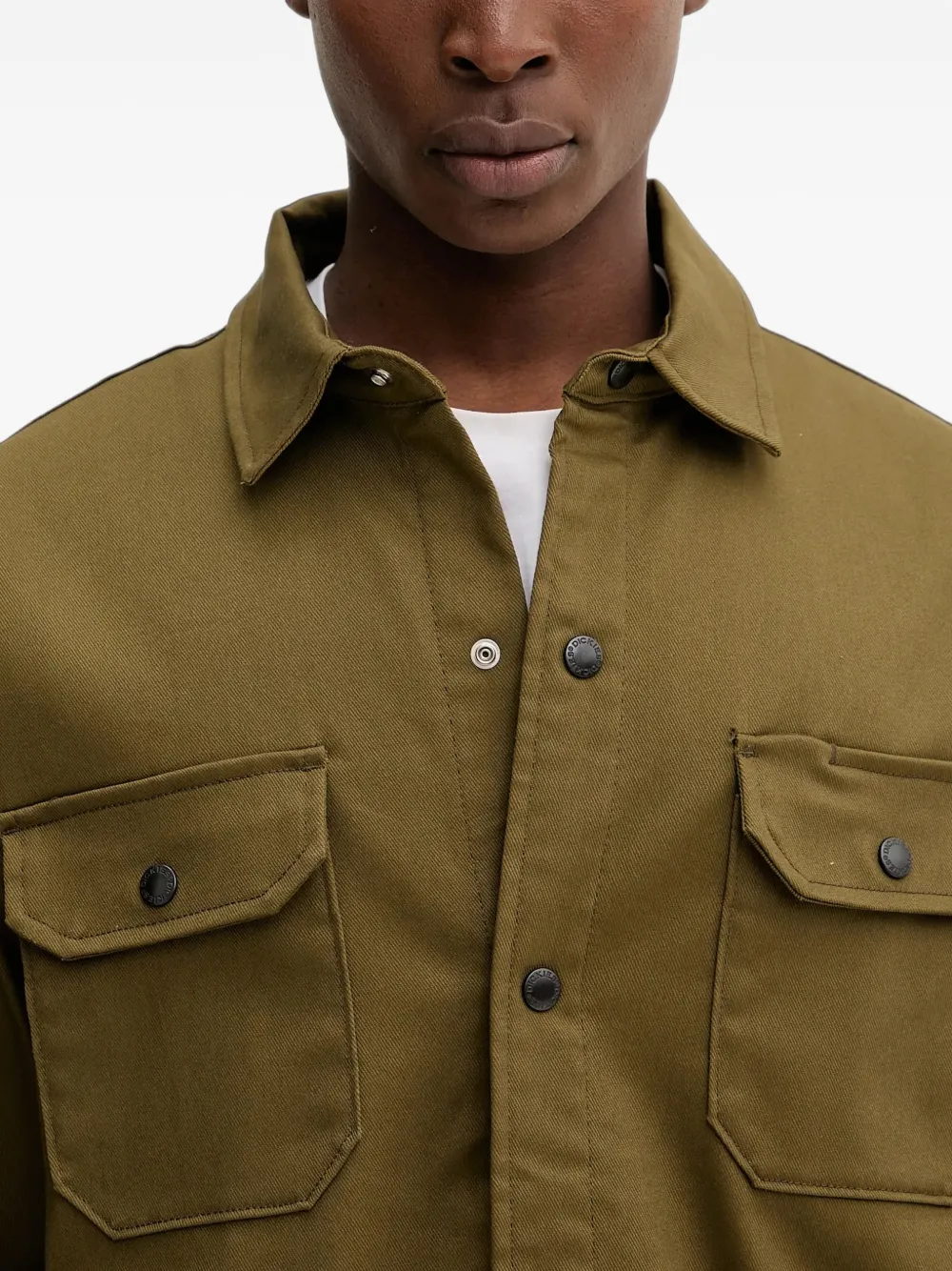 DICKIES Overhemd met opgestikte zak Groen