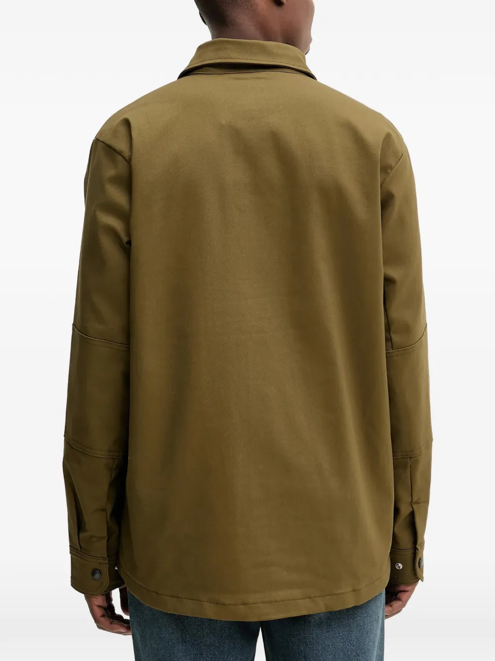 DICKIES Overhemd met opgestikte zak Groen