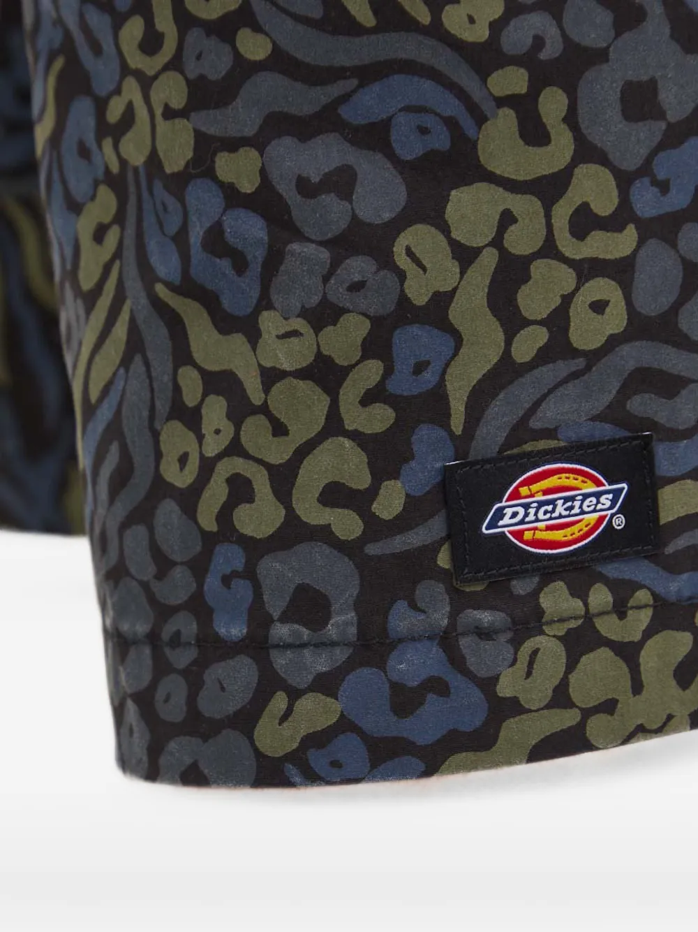 DICKIES Saltville shorts met patroon Blauw