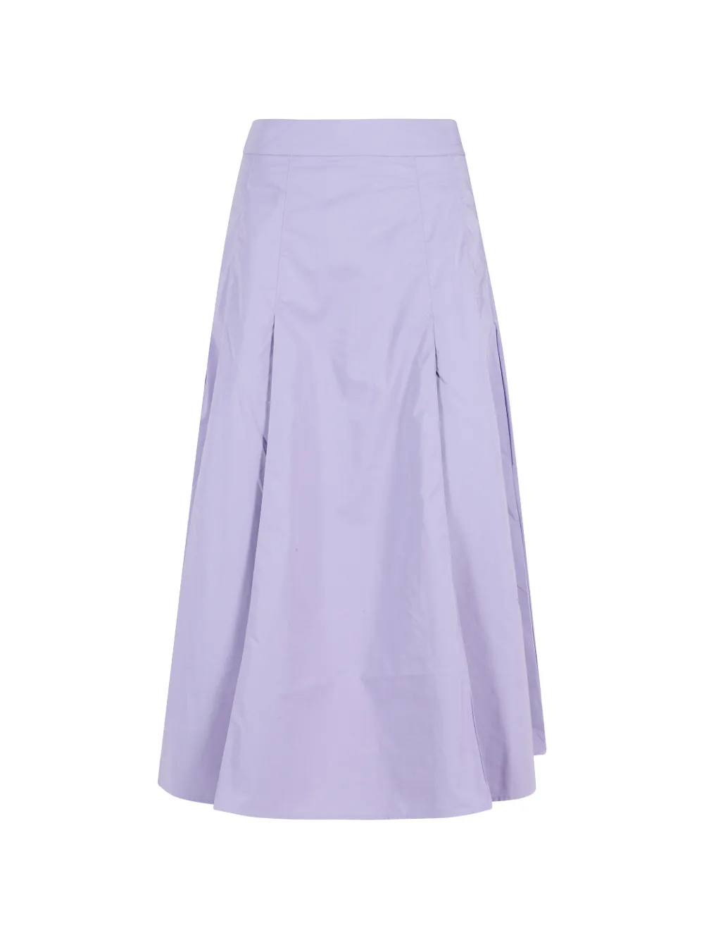 Essentiel Antwerp pleated A-line midi skirt - Violett