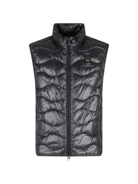 Blauer logo-patch gilet