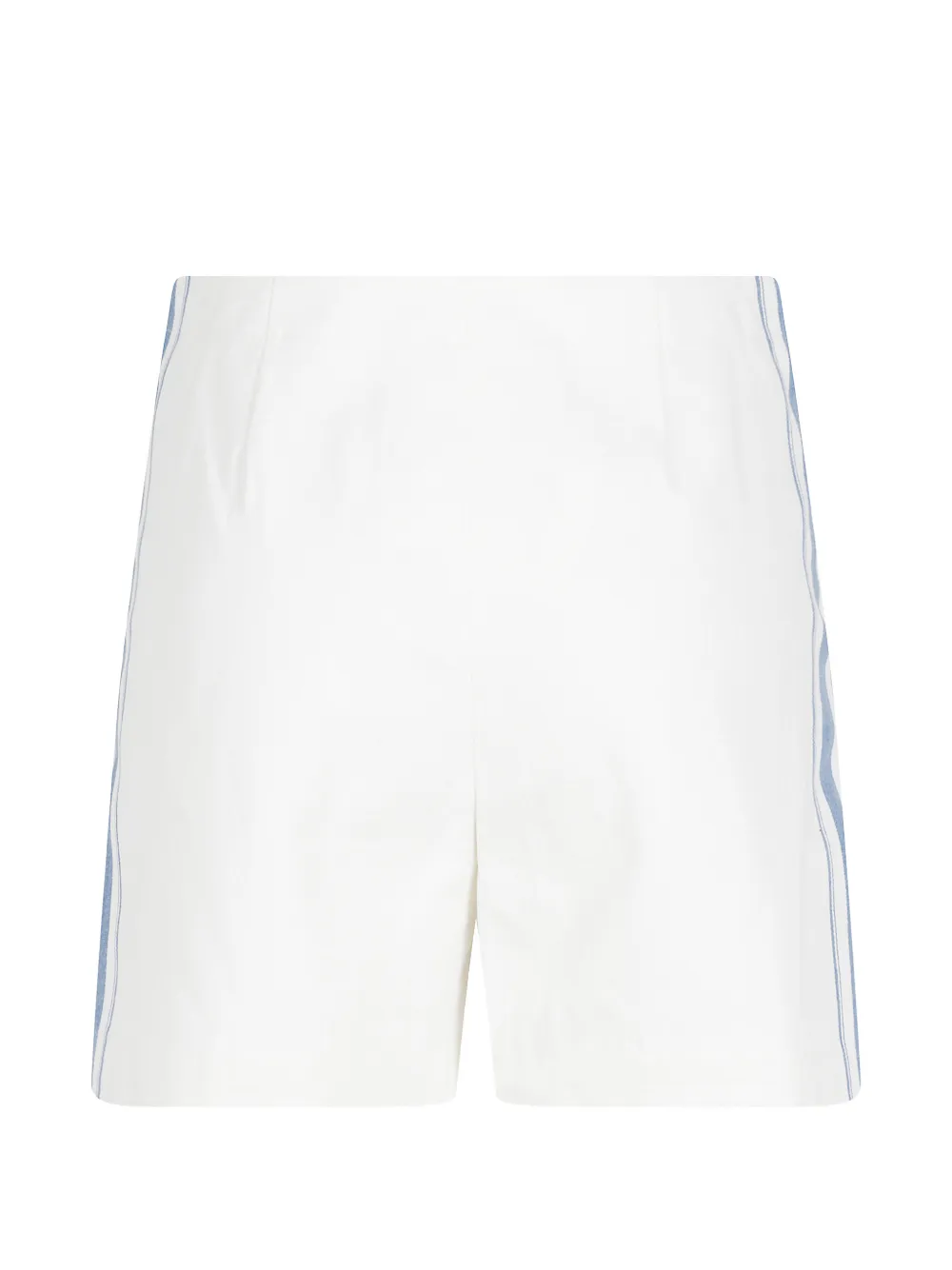 Low Classic Gestreepte shorts Wit