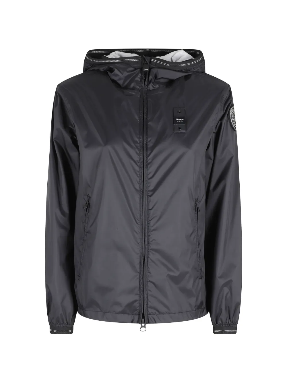 Blauer Anawan hooded jacket - Nero