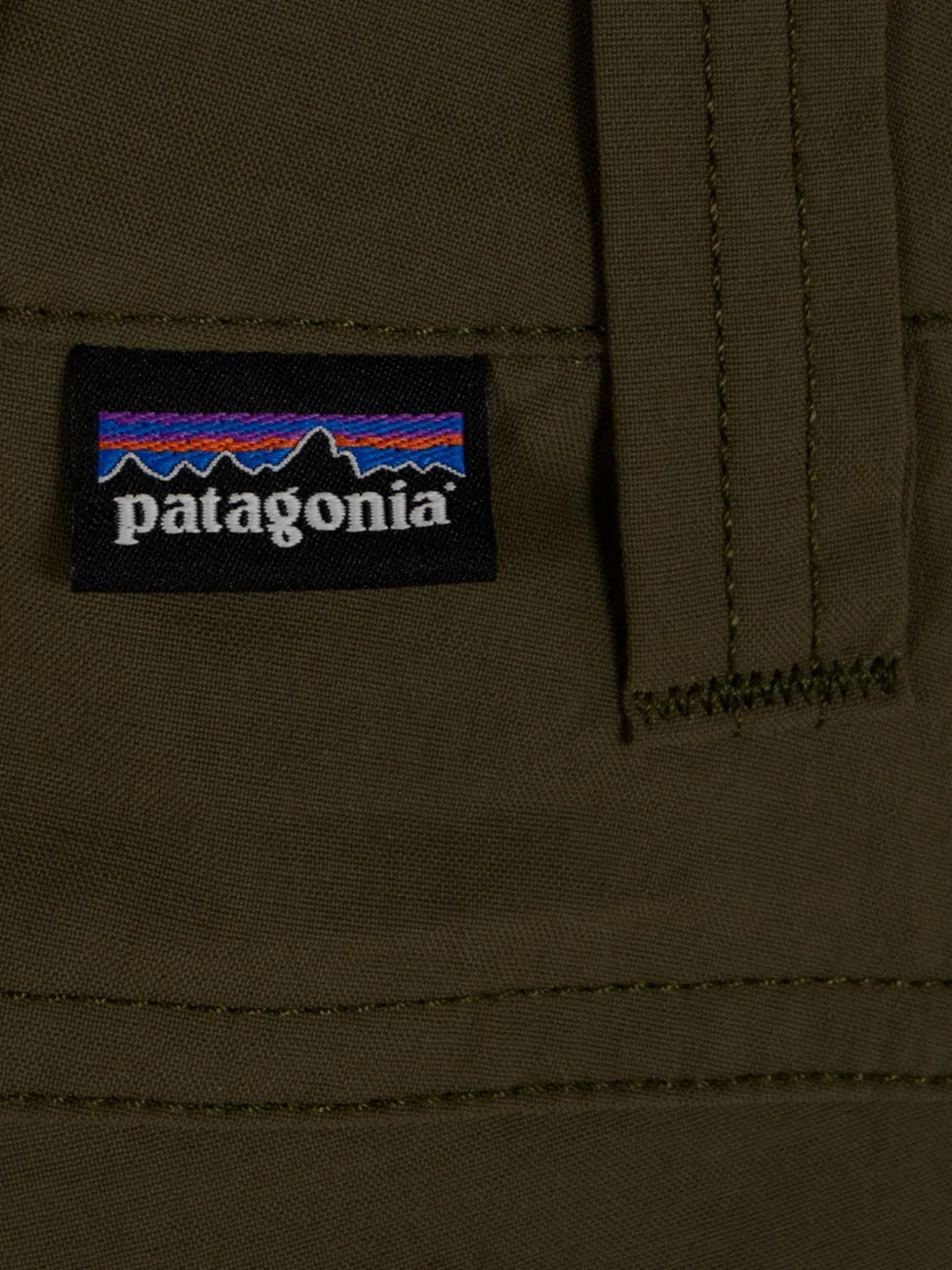 Patagonia Broek met trekkoordtaille Groen
