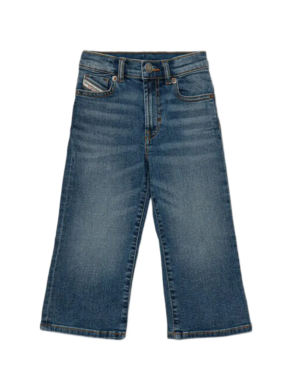 Diesel Kids buttoned jeans - Blu