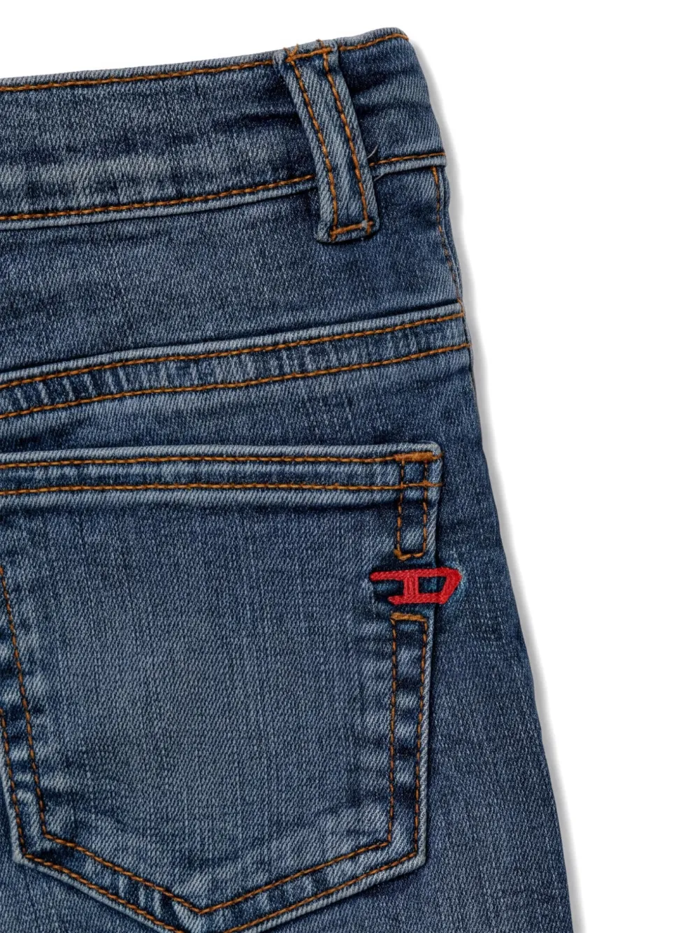  Diesel Kids Vaqueros Con Botones - Azul 