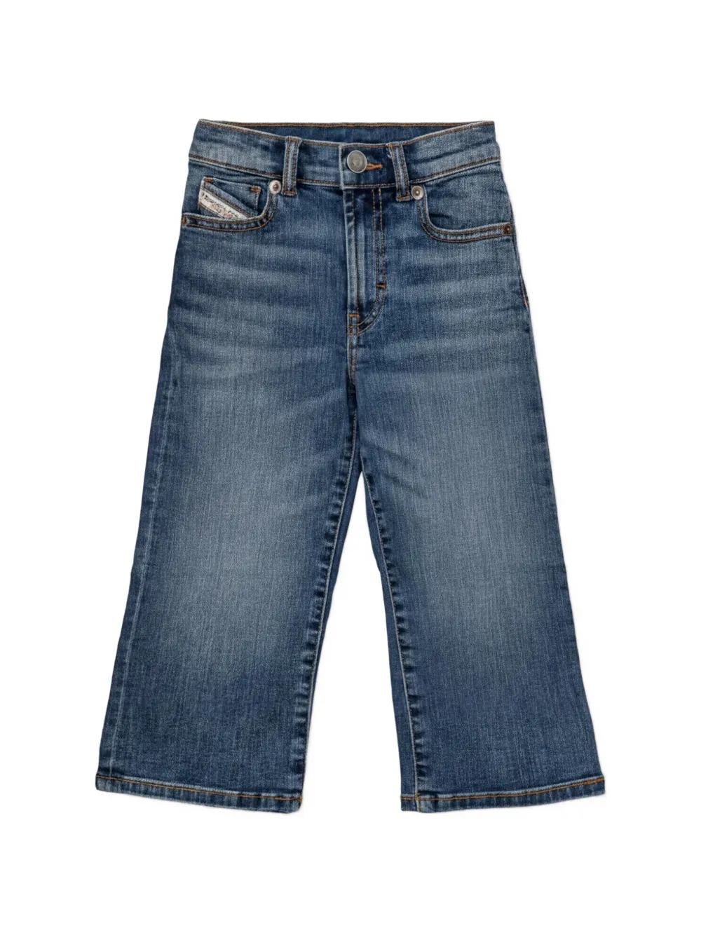 Diesel Kids buttoned jeans - Blu