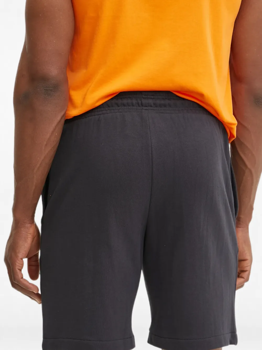 Napapijri Shorts met trekkoord en logodetail Grijs
