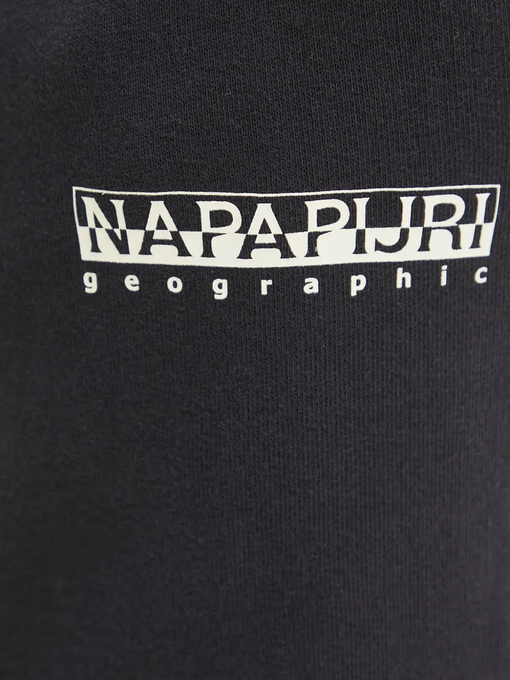 Napapijri Shorts met trekkoord en logodetail Grijs