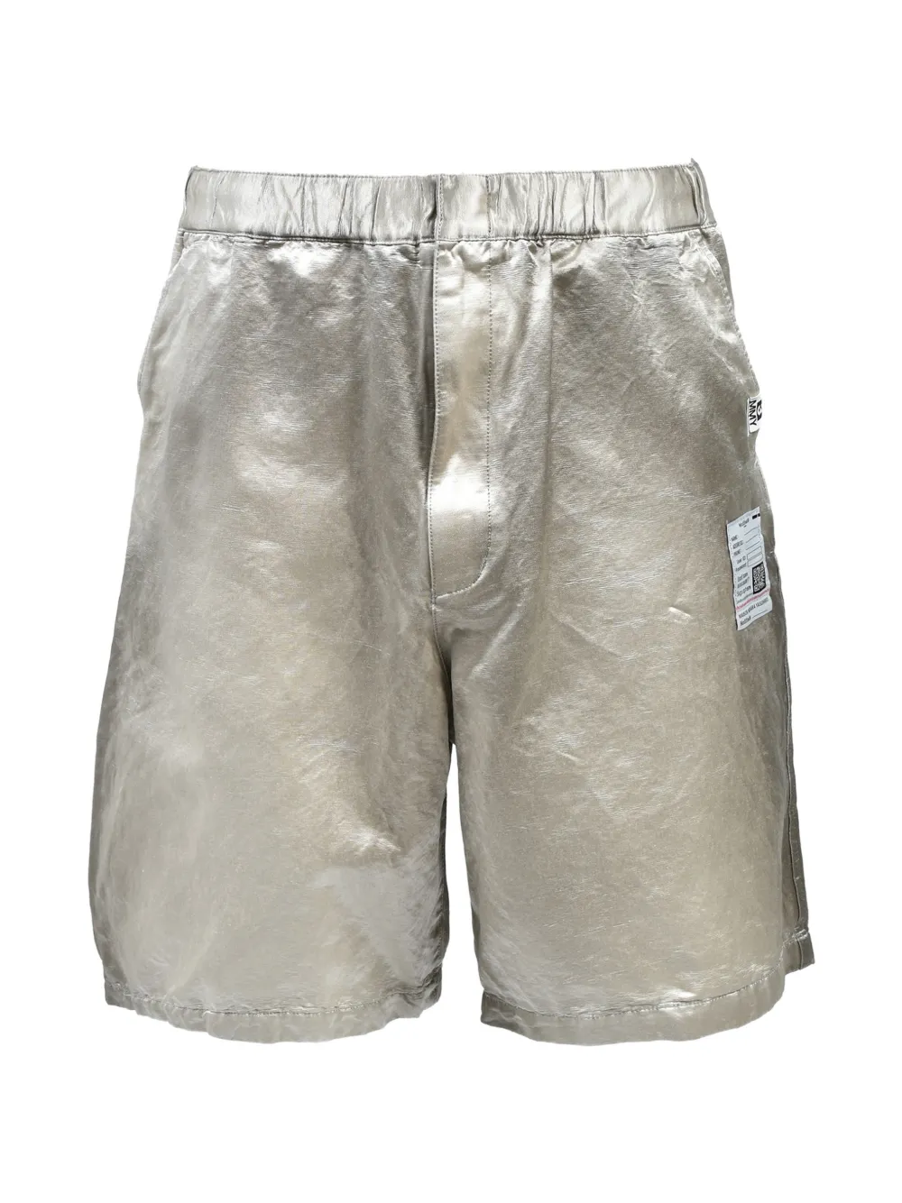 Maison MIHARA YASUHIRO Shorts Sun Faded - Argento
