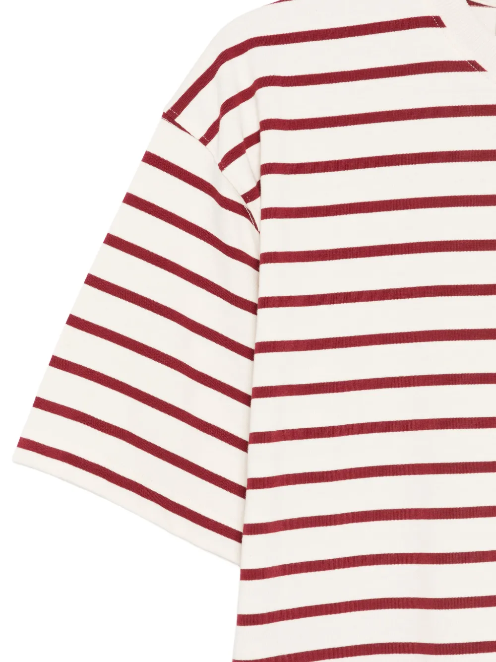  Amaránto Striped T-shirt - Neutrals 