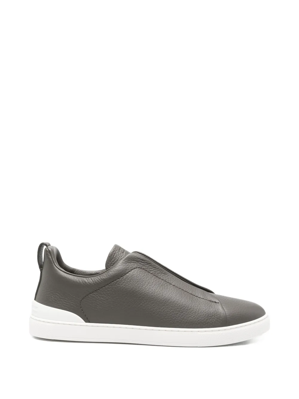 Zegna Triple Stitch round-toe sneakers - Grigio