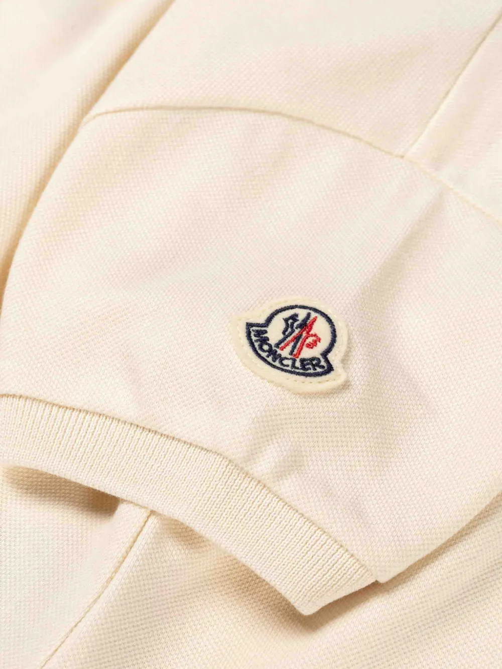  Moncler Enfant Polo-collar Dress - Neutrals 