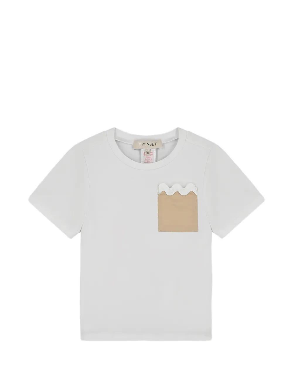 TWINSET Kids bow-embellished skirt set - Bianco