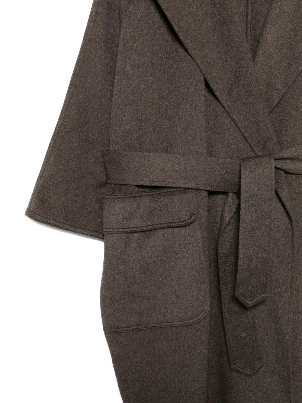  Alberta Ferretti Belted Coat - Brown 