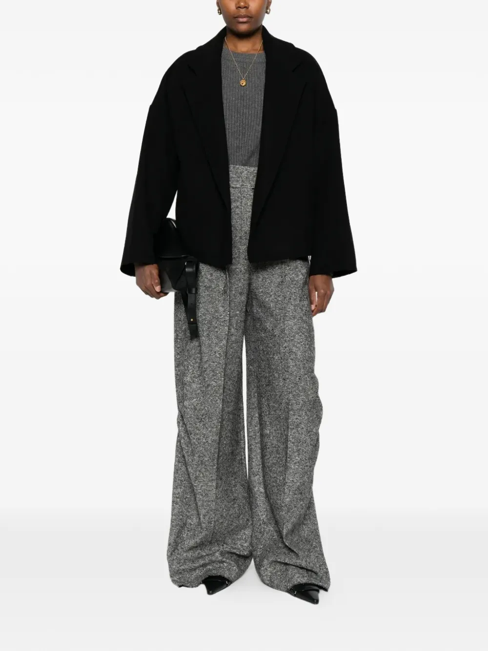  Alberta Ferretti Long-sleeve Jacket - Black 