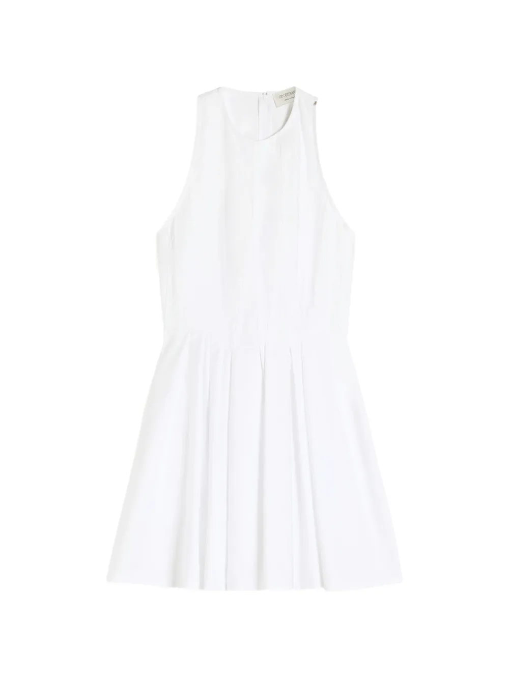 Sportmax Abito corto plissettato - Bianco