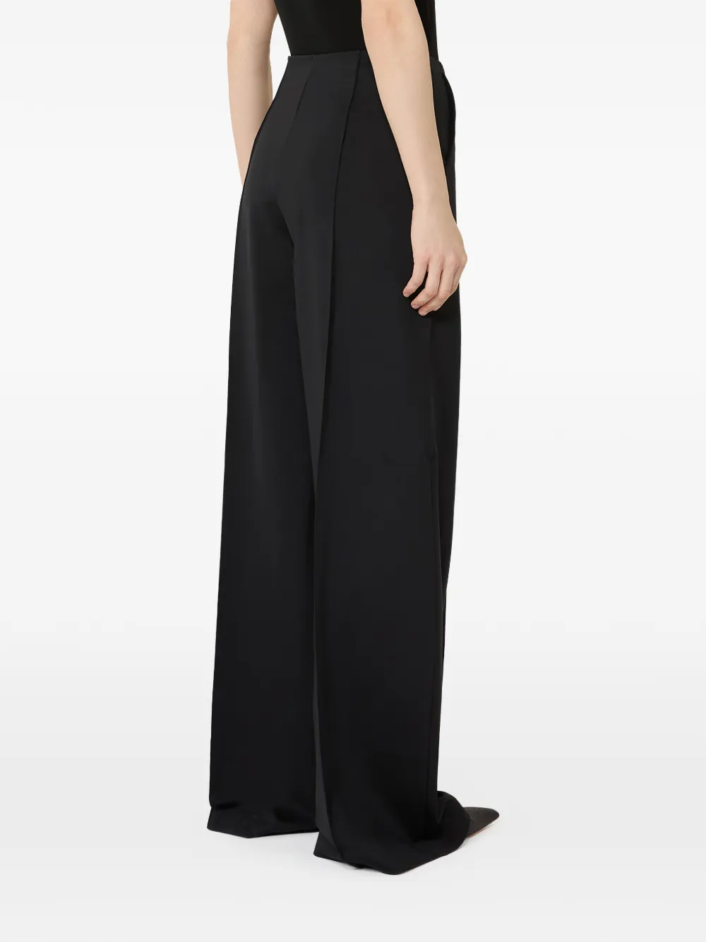 Max Mara Palazzo plooibroek Zwart