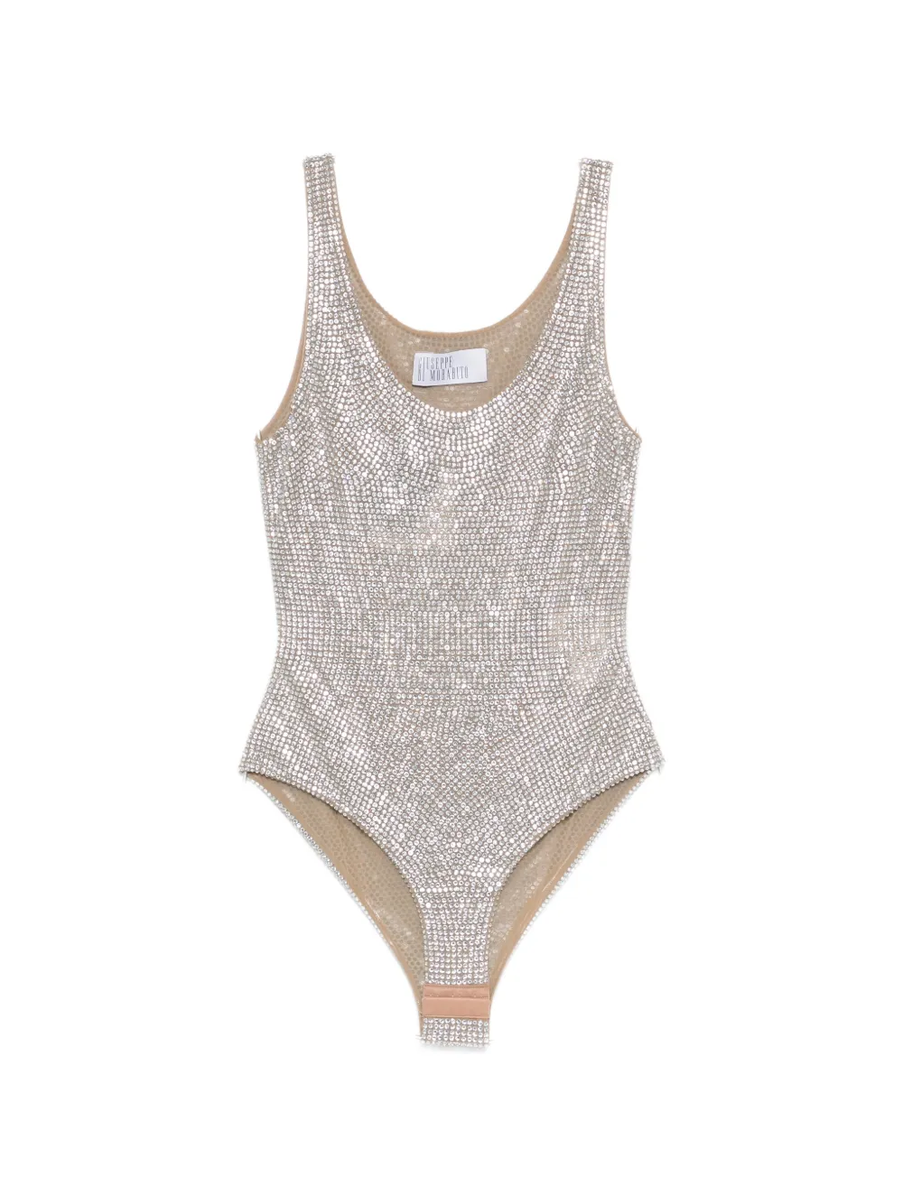 Giuseppe Di Morabito scoop-neck bodysuit - Argento