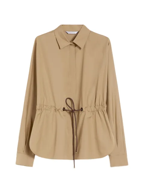 Max Mara drawstring shirt