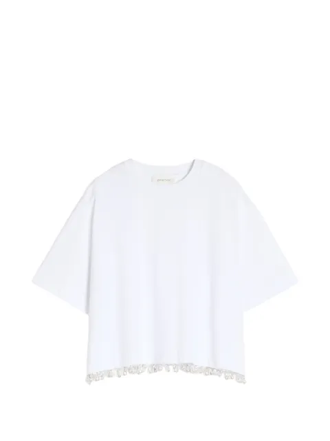 Sportmax embellishment cotton T-shirt