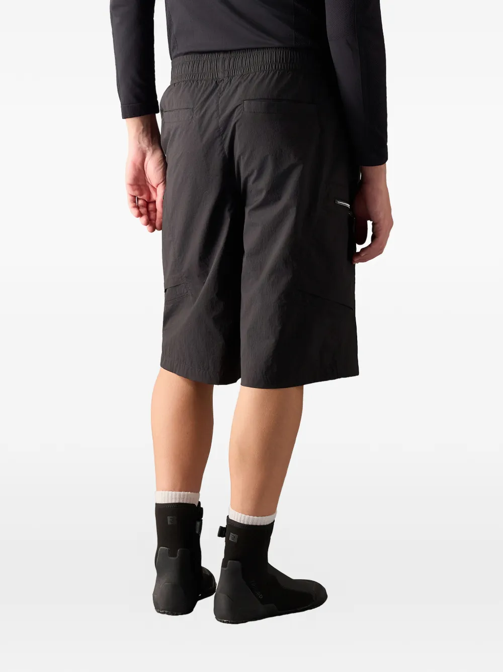 Moose Knuckles Shorts met ritsdetail Zwart