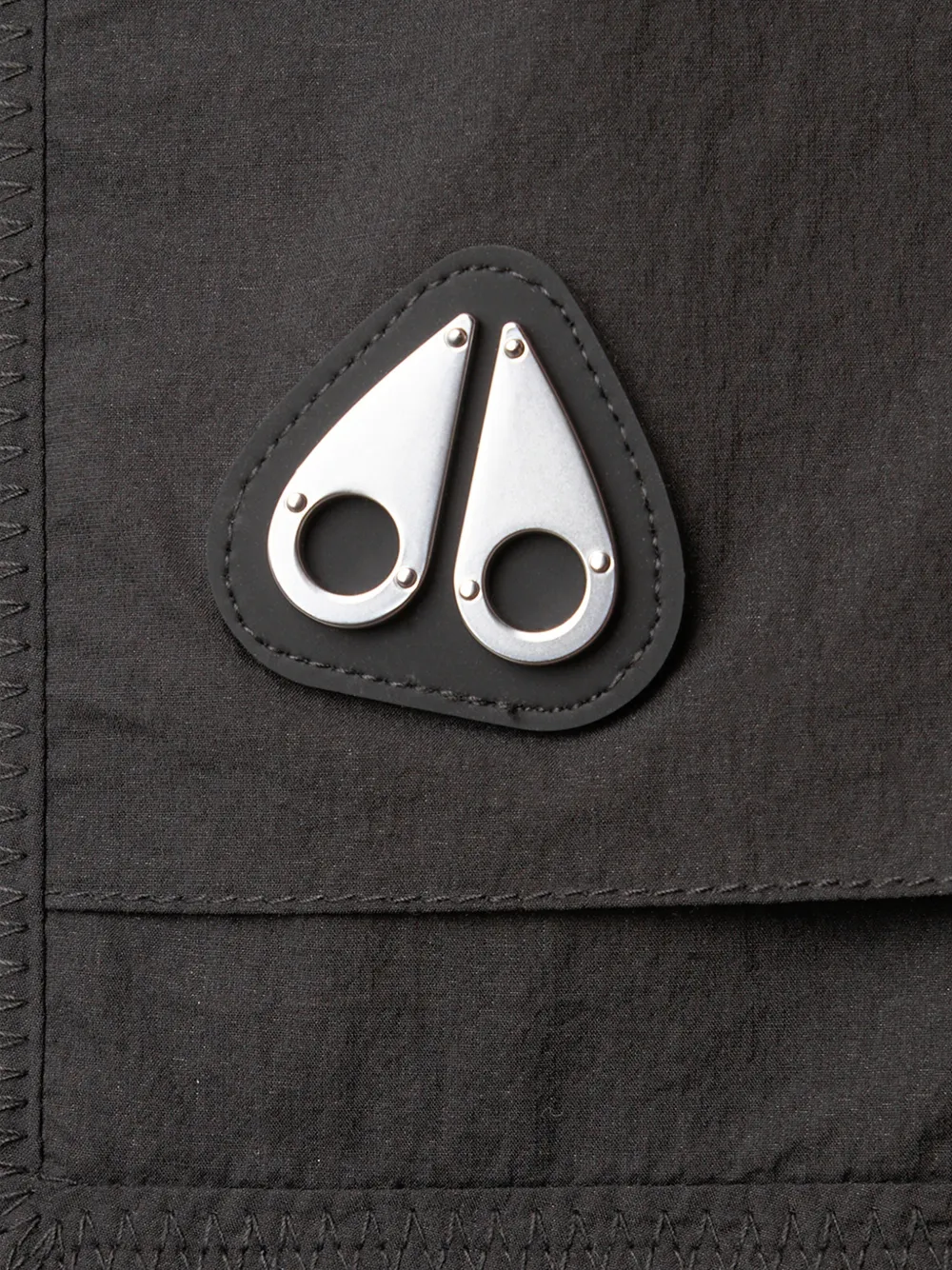 Moose Knuckles Shorts met ritsdetail Zwart
