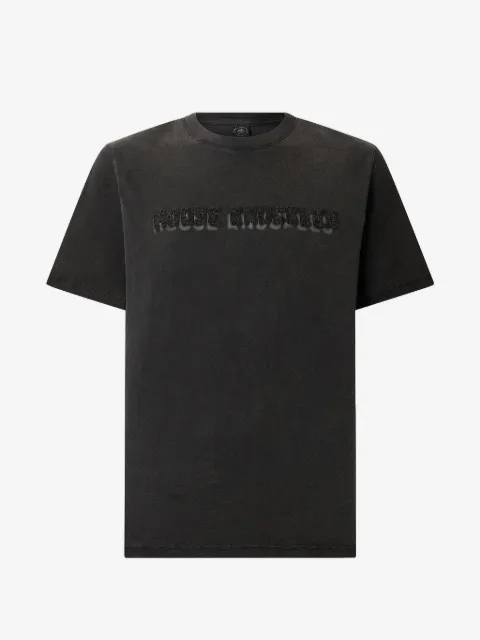 Moose Knuckles textured logo T-shirt