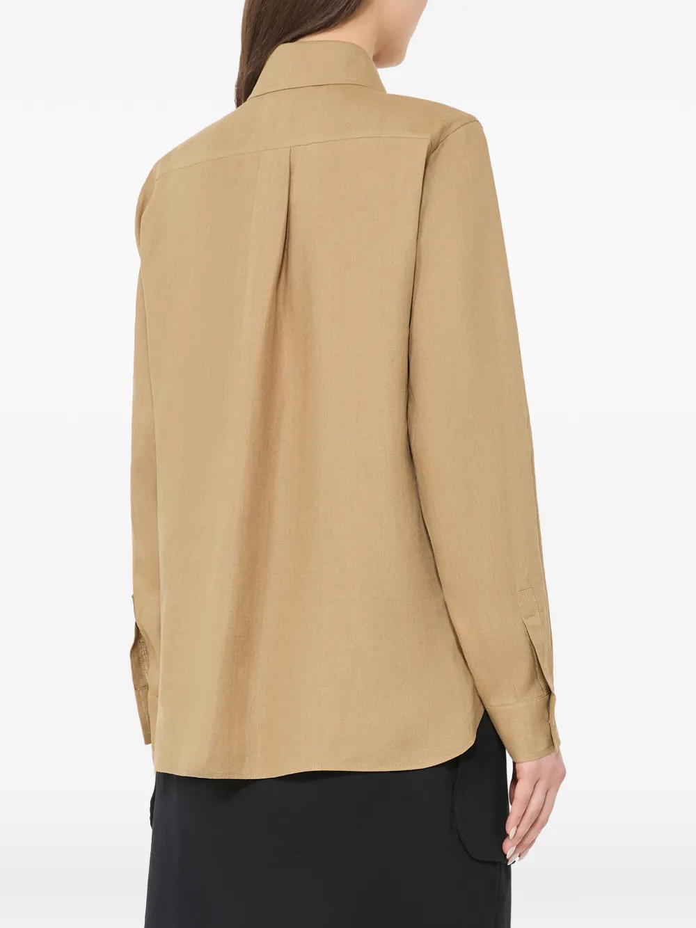 Max Mara Linnen blouse Beige