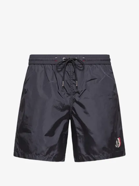 Moncler short de bain à patch logo