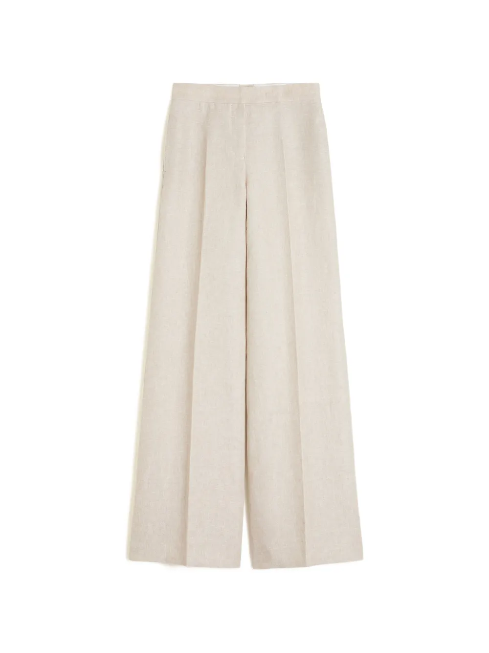 Max Mara wide-leg trousers - Nude