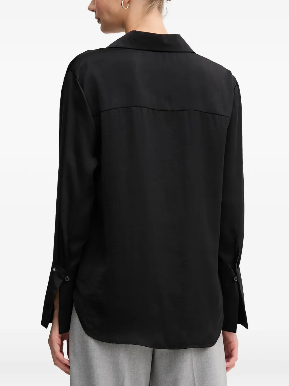 DKNY buttoned shirt Zwart