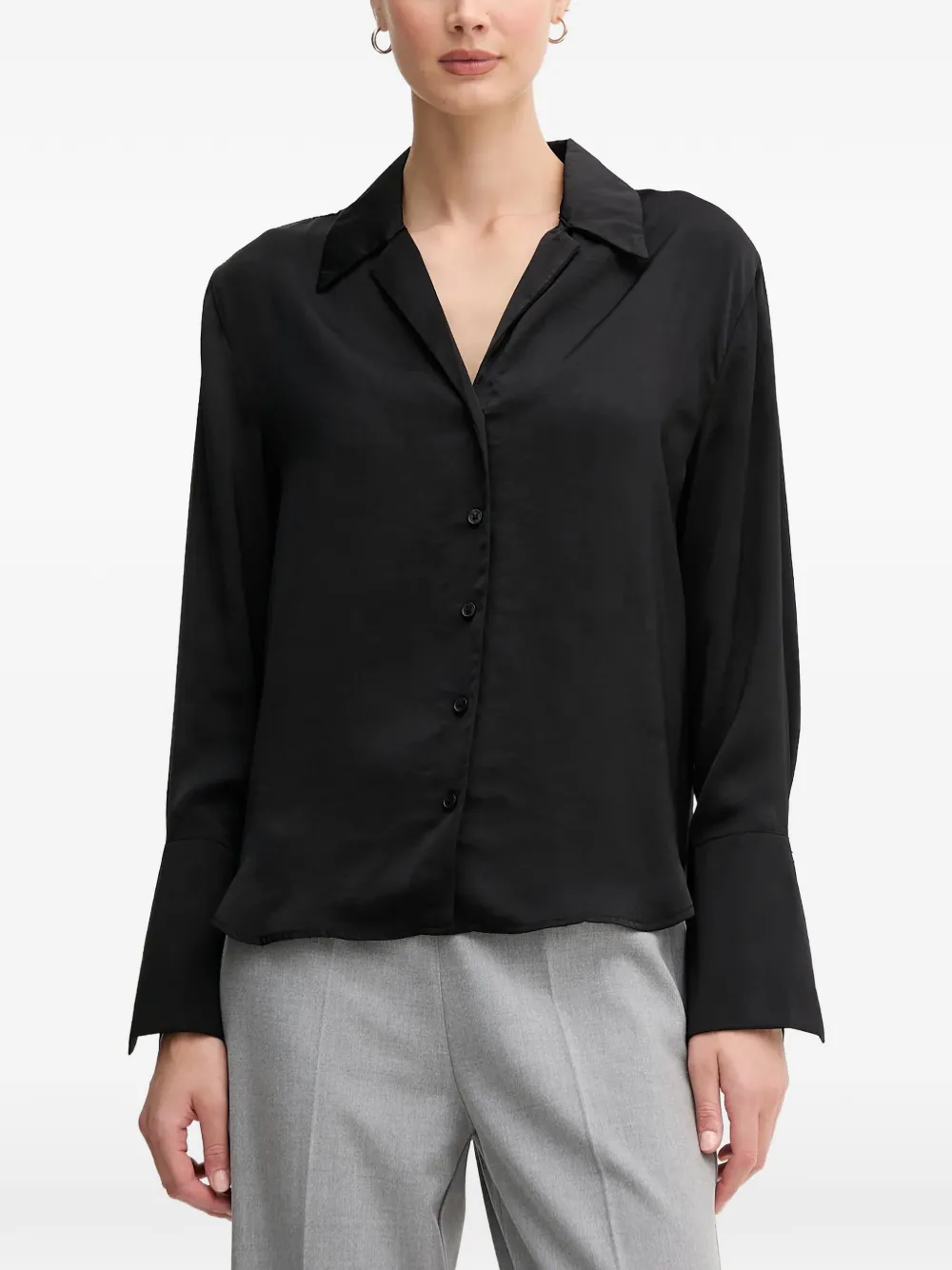 DKNY buttoned shirt - Schwarz