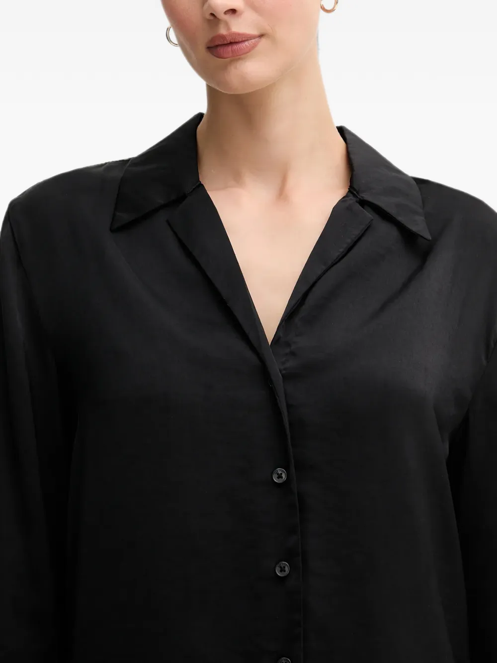 DKNY buttoned shirt Zwart