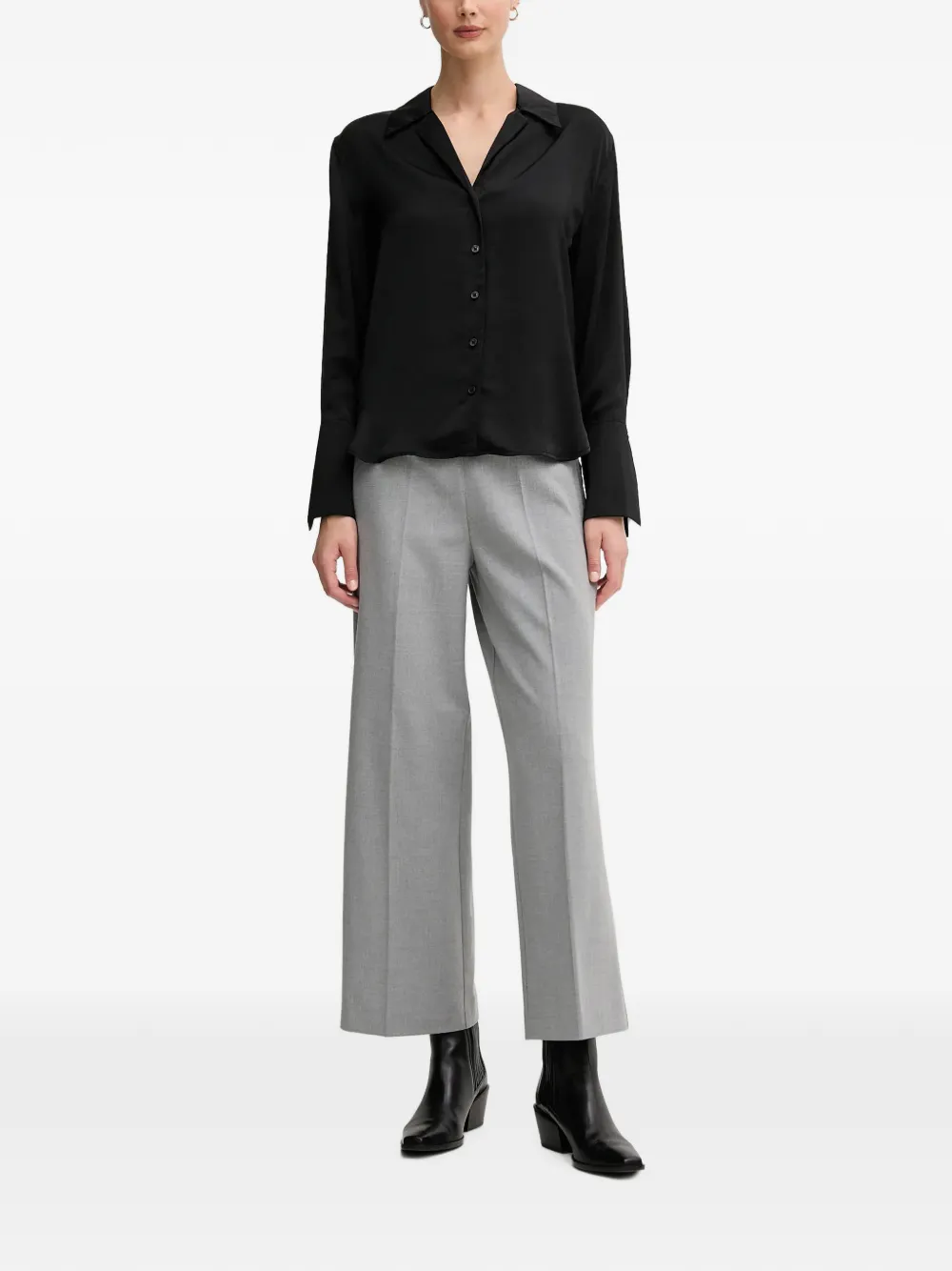 DKNY buttoned shirt Zwart
