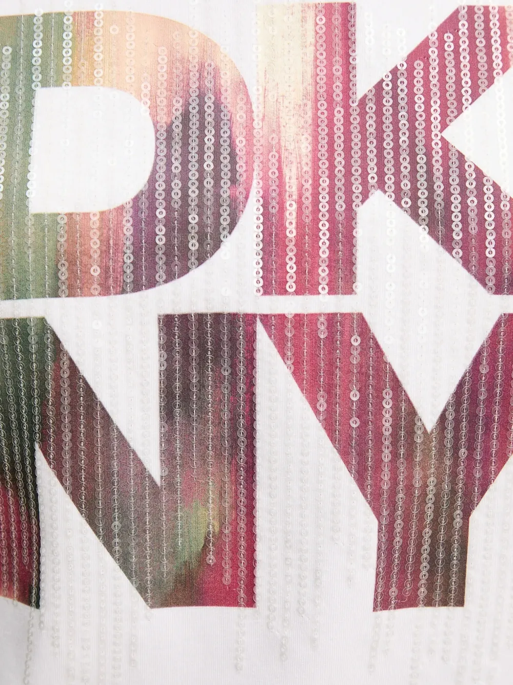 DKNY T-shirt met logoprint Wit