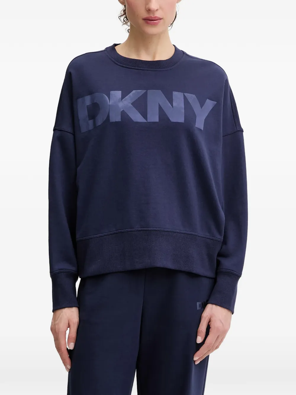 DKNY Transfer Jumbo Sweatshirt - Blau