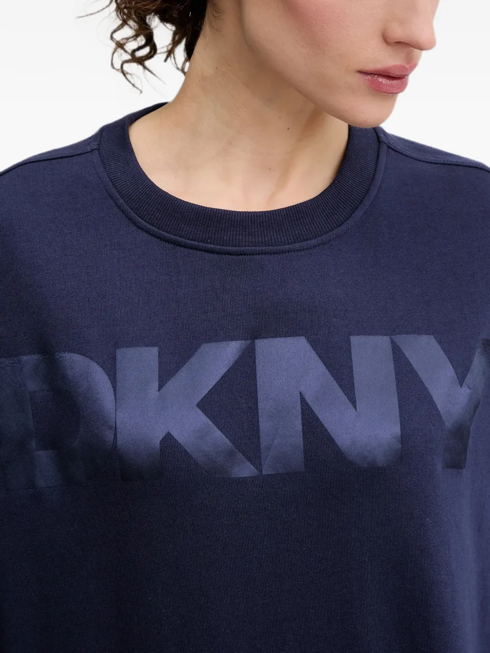 DKNY Transfer Jumbo sweater Blauw