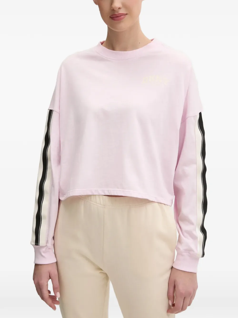 DKNY Sweatshirt mit langen Ärmeln - Rosa