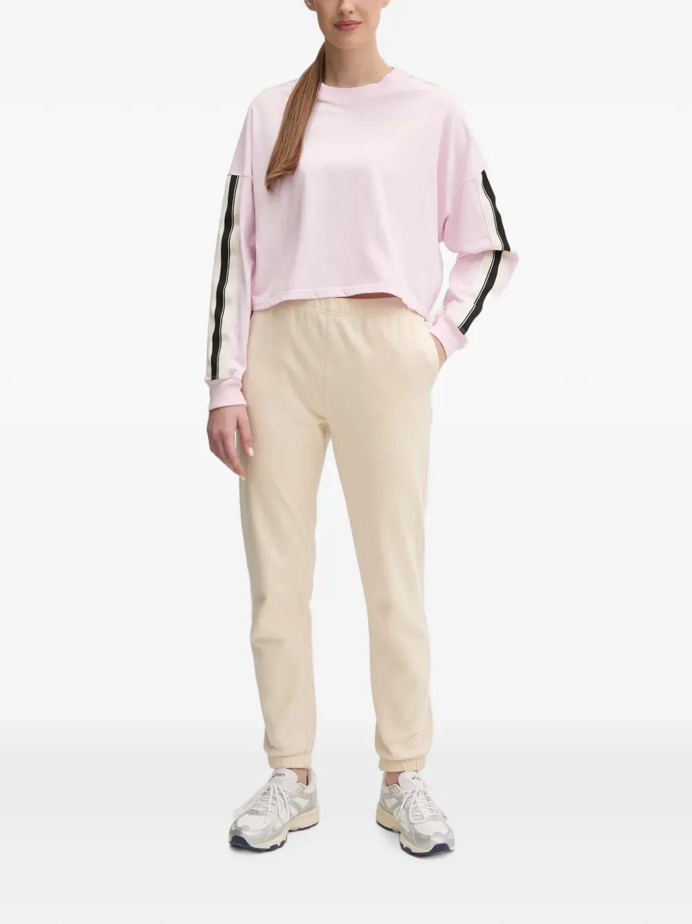 DKNY Sweater met lange mouwen Roze