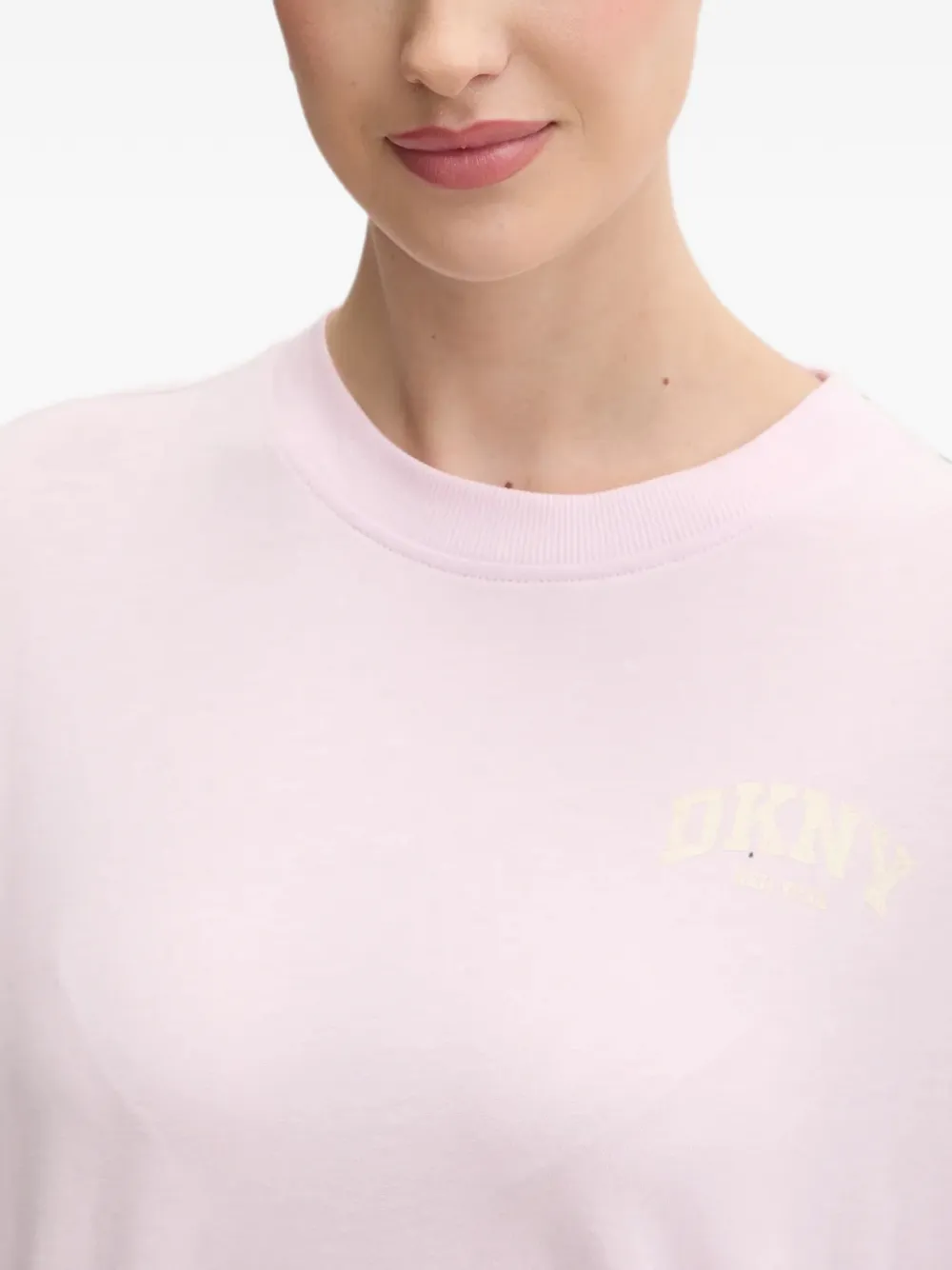 DKNY Sweater met lange mouwen Roze