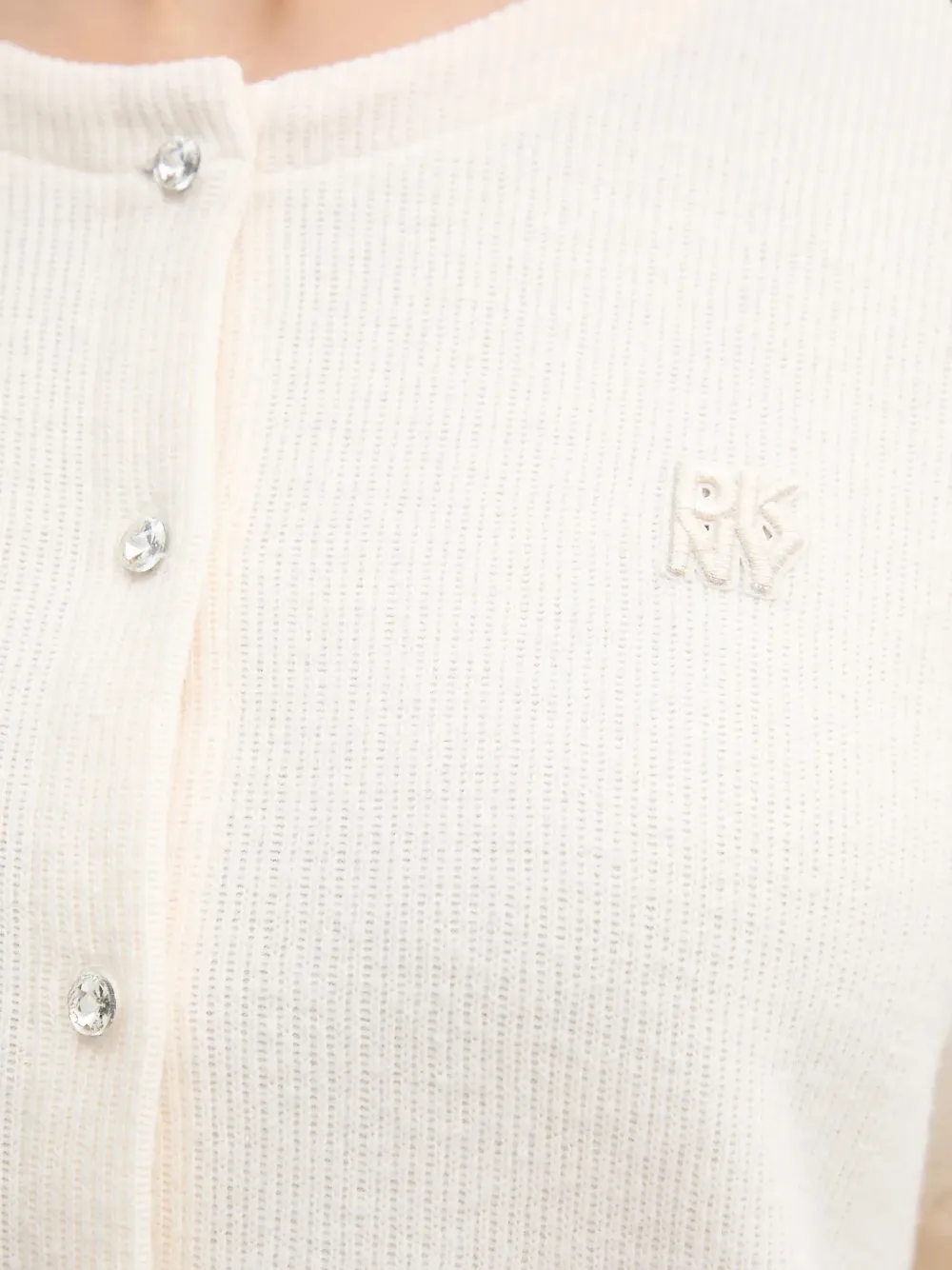 DKNY Vest met knopen Beige