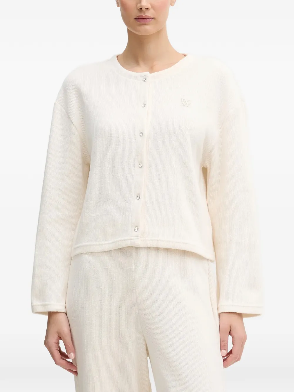 DKNY Cardigan con decorazione - Toni neutri