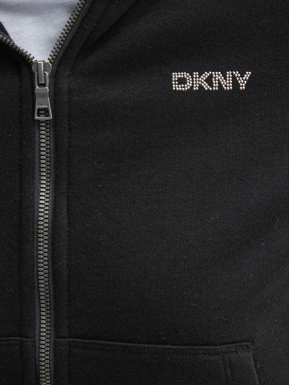 DKNY zip hoodie Zwart