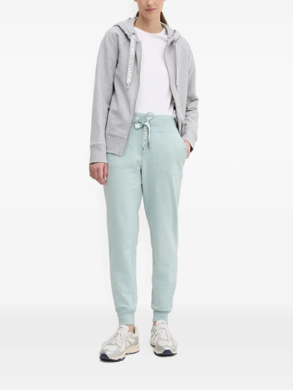 DKNY Top met capuchon Grijs