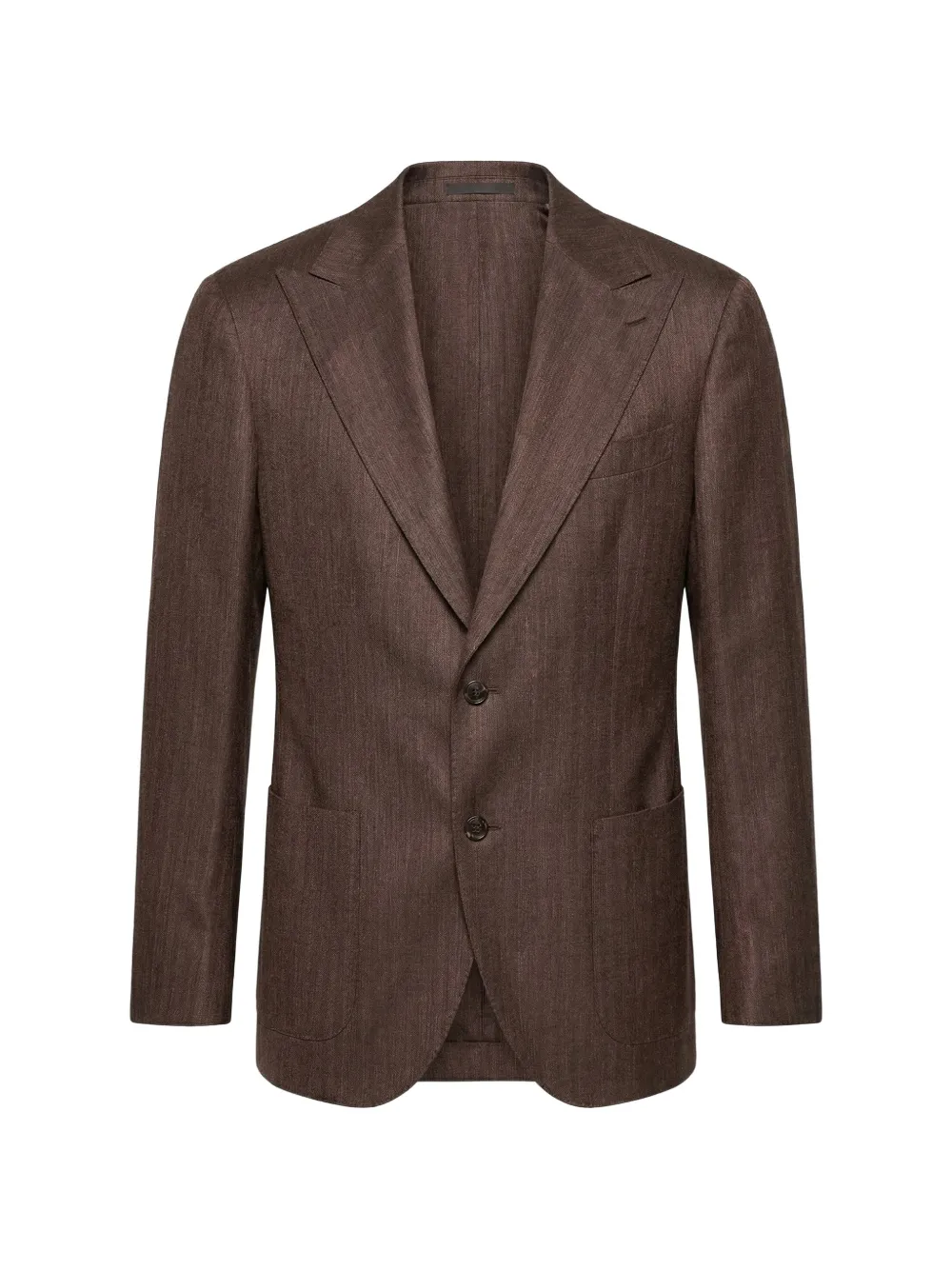 LUIGI BIANCHI MANTOVA wool blazer - Marrone