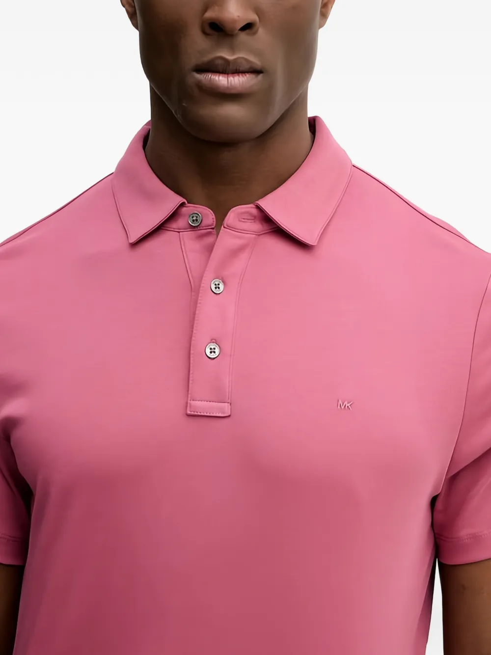 Michael Kors Poloshirt met knopen Roze