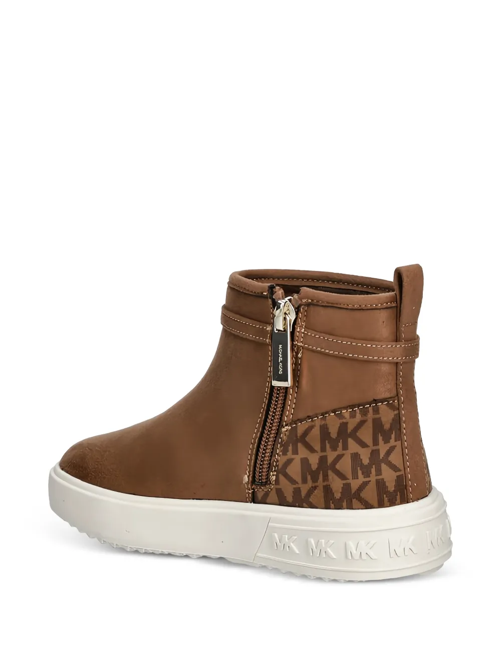 Michael Kors Kids Laarzen met logodetail Bruin