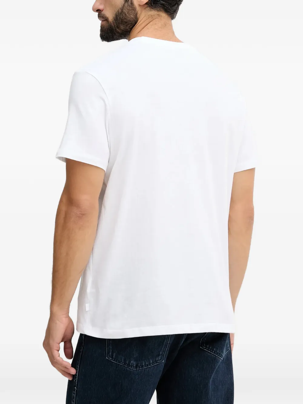 Michael Kors T-shirt met logodetail Wit