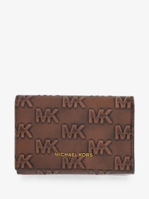 Michael Kors Colby logo-embossed leather cardholder